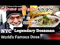 World famous Dosaman | தோசை மனிதன்  - தமிழில் Vegan Dosa Cart food | Washington Square Park