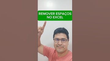 Remover espaços a mais no Excel #microsoftexcel #tutorial #removerespacos #excel #excelpraontem