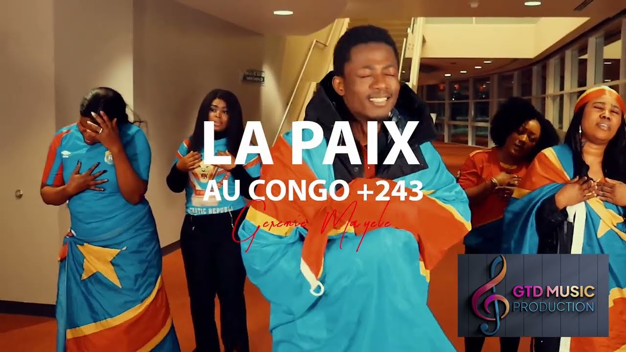 GEREMIE MAYELE - LA PAIX AU CONGO ( Clip Officiel )