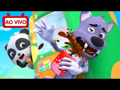 ? AO VIVO | Kiki VS Lobo | Músicas Infantis e Desenhos Animados | BabyBus LIVE STREAM