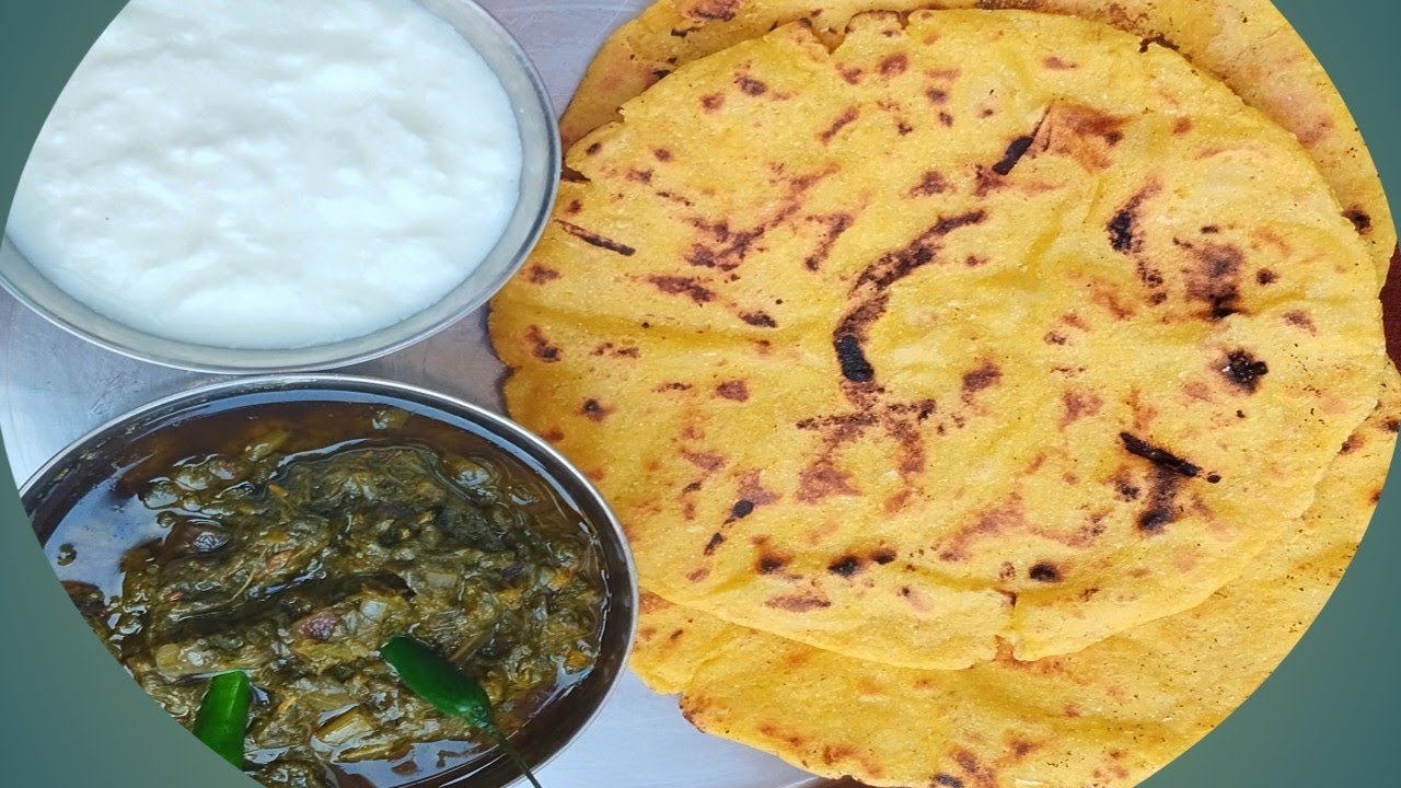 Muki Roti देखें मक्की की रोटी मैं कैसे बनाती हूँ Punjabi style Makki ki roti ...