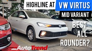 Volkswagen Virtus Highline Exclusive Review  | Best Selling Mid Variant ? screenshot 5