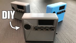 Easy DIY Stopwatch/Timer (PIC12F615 Microcontroller Project, 3D Printed)