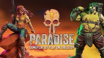 Paradise – A Wastepunk Boardgame played by Nick and Mubin!