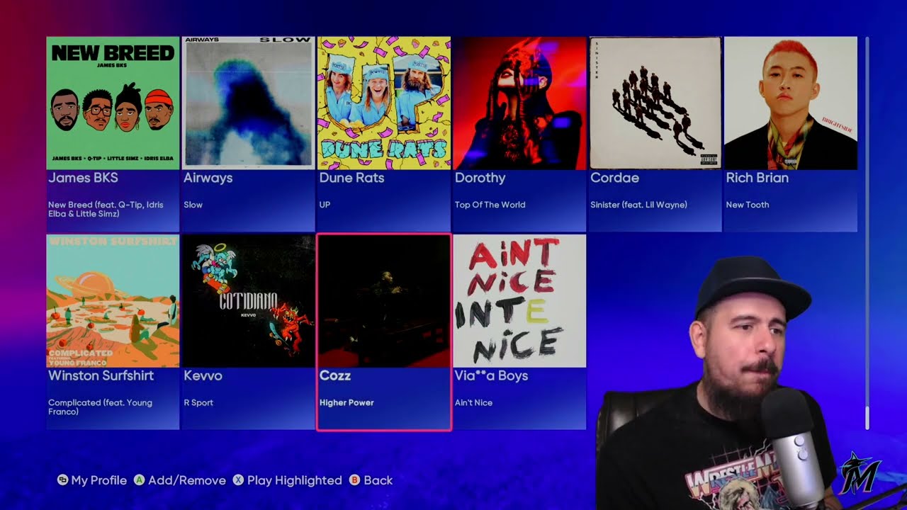 MLB The Show 22: jukebox | soundtrack list