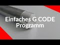 CNC DREHEN TUTORIAL | Einfaches G-CODE Programm für Anfänger | Siemens 808d