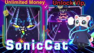 Sonic Cat - Slash the Beats  1.4.40 Unlock Vip  (Unlimited Money ) screenshot 4