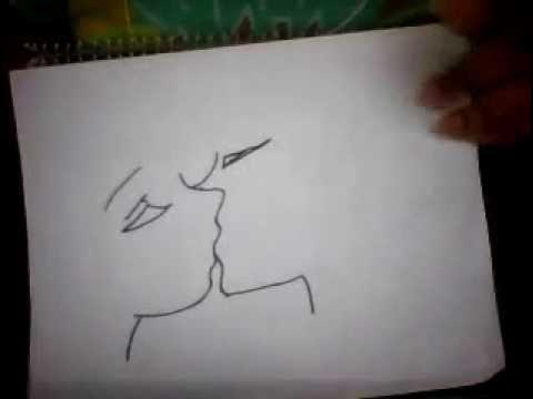 How to Draw People Kissing - An Anime Kiss Drawing - Easy Step by Step  Tutorial