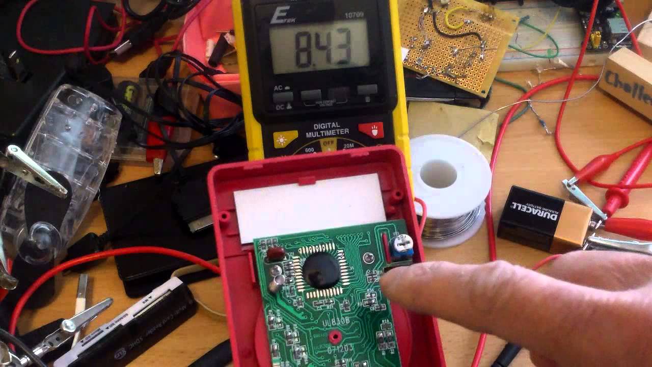 How To Recalibrate Your Inexpensive Harbor Freight Cen Tech Multimeter - Youtube