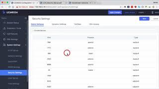 Securing A Grandstream Ucm