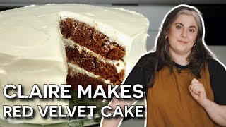 Homemade Red Velvet Cake Recipe with Claire Saffitz | Dessert Person screenshot 2