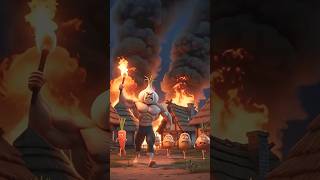 🔥 মানুষের মতো রসুনের বিশ্বাসঘাতকতা | 3D Animation Short Film | #AIstory #Shorts