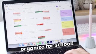 4 ways to organize for school *easy & free*