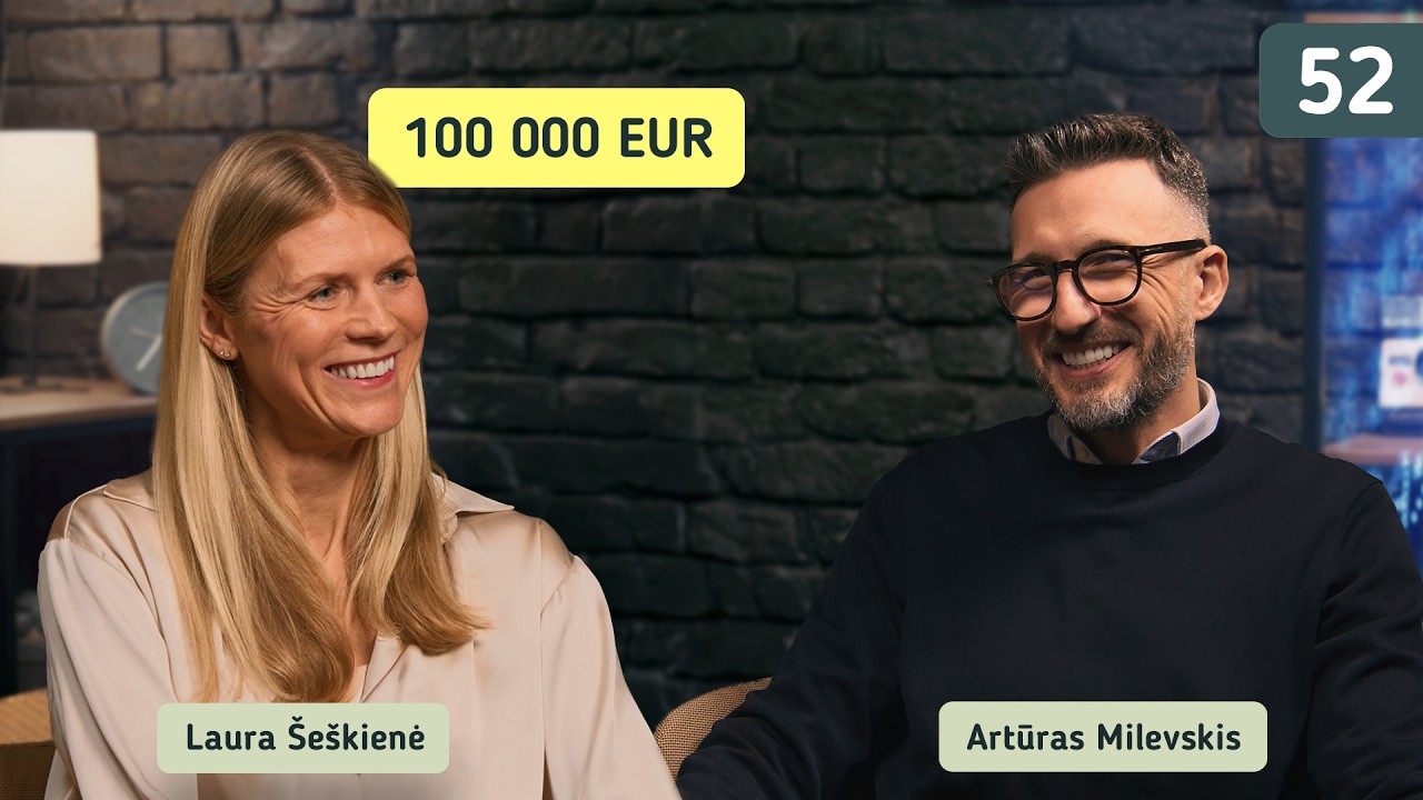 Moterys investuoja: kaip per 8 metus pasiekti 100 000 EUR portfelį? | Laura Šeškienė | #52