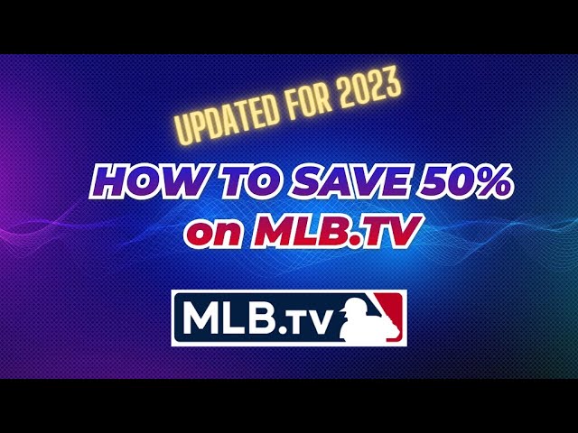Heres How to Get a 2023 MLBTV Military Discount  Militarycom