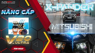 Mitsubishi Xpander nâng cấp bi LED X-Light V20 Ultra