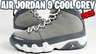 AIR JORDAN 9 COOL GREY 2025 REVIEW: EVERYTHING YOU NEED TO KNOW + 2012 VS 2025 COMPARISON