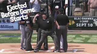 MLB Ejected at Weird Times