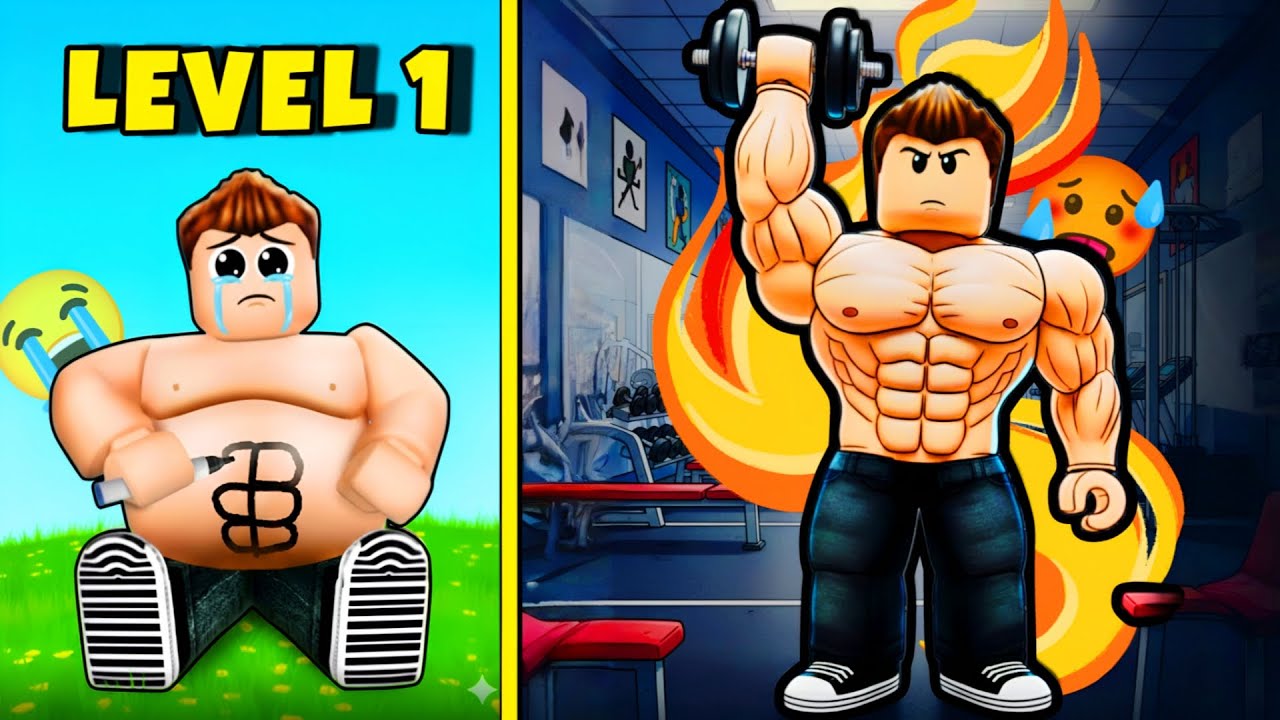 ROBLOX GYM LEAGUE SIMULATOR !!! 🥵