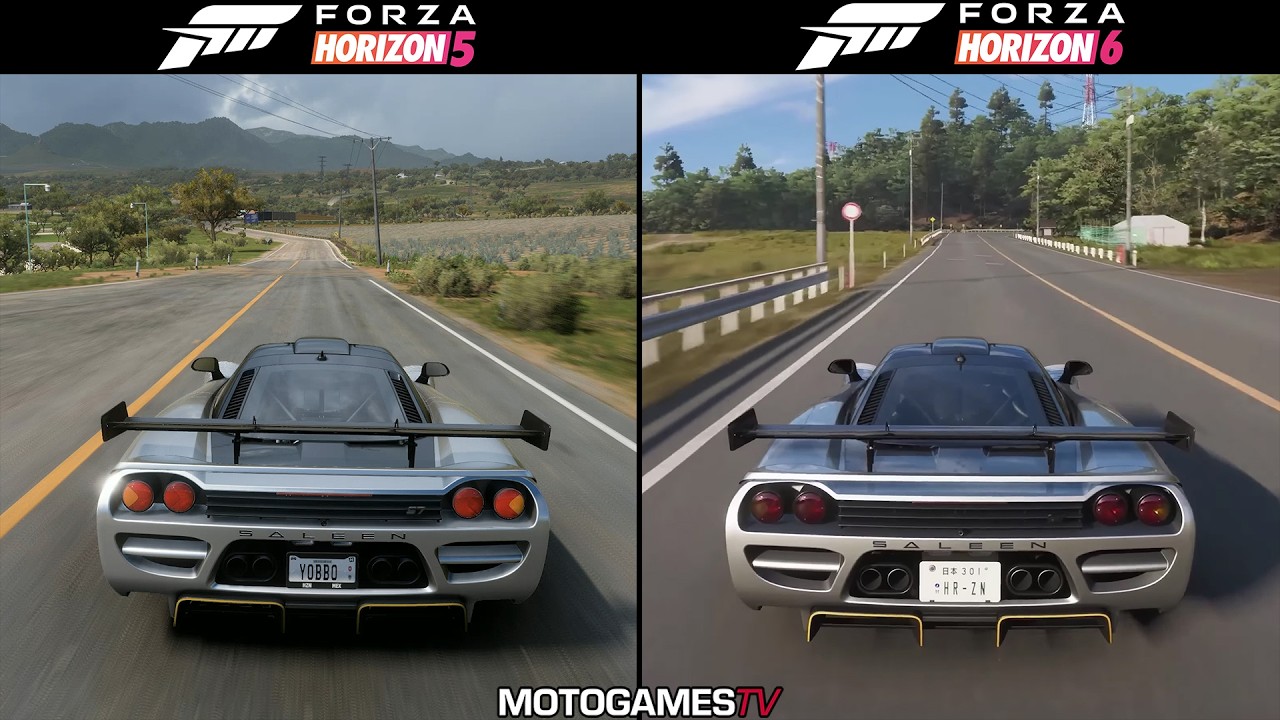 Forza Horizon 5 vs Forza Horizon 6 - 2017 Saleen S7 LM Early Sound Comparison