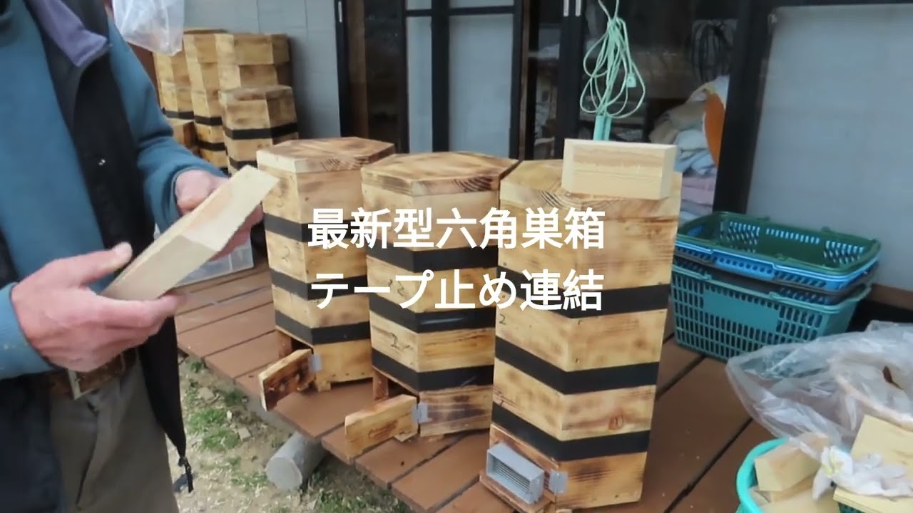 2023，3，日本蜜蜂六角巣箱Ⅱ - YouTube