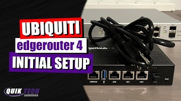 Edgerouter 4 Basic Client Setup