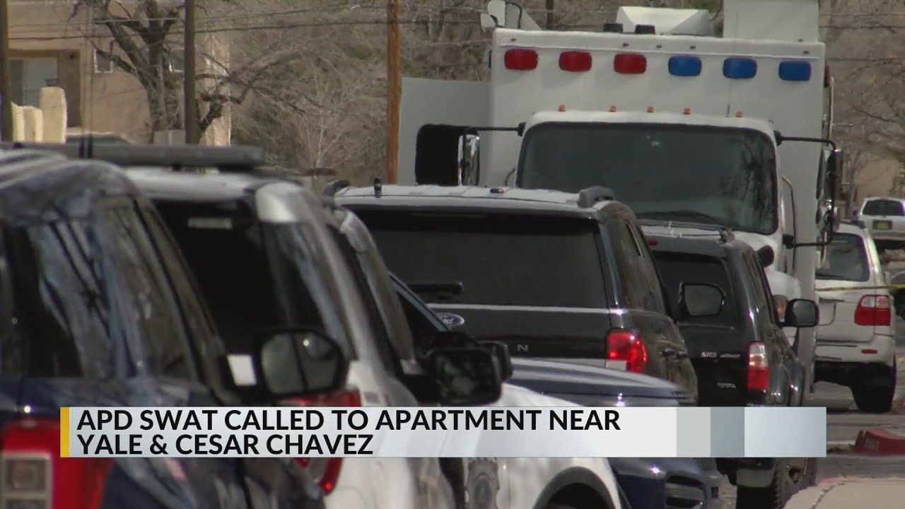 APD SWAT unit activates after man barricades himself in apartment - YouTube
