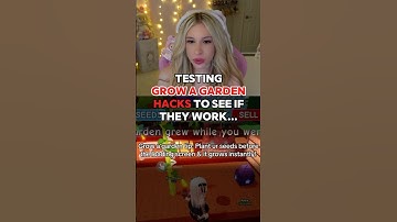 TESTING “GROW A GARDEN” HACKS To See If They Work!