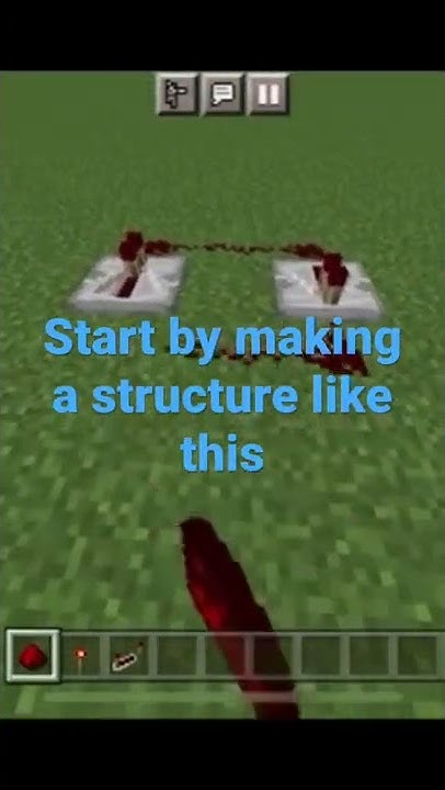 How to make a repeating redstone signal in Minecraft! - YouTube
