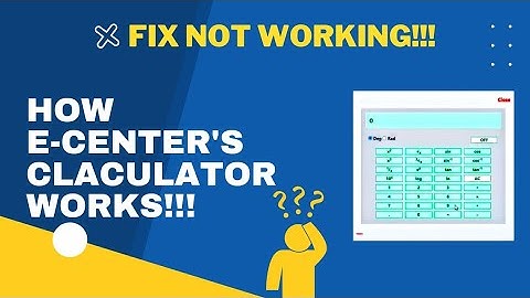 WHAT YOU SHOULD KNOW ABOUT THE E-CENTER