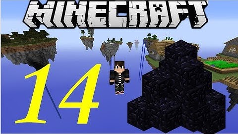 minecraft: Floating islands survival ep: 14 w/ mswitzer Obsidian for dayzz