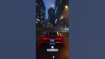 Maxed out Bugatti Chiron hit & run sends Police Corvette flying😂 - NFS Unbound #needforspeed #shorts