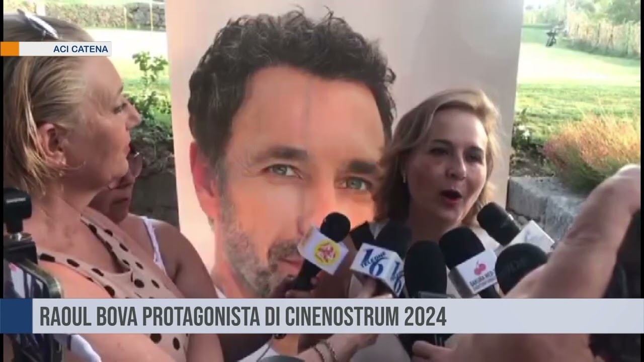 Aci Catena. Raoul Bova protagonista di Cinenostrum 2024
