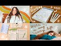 College Vlog: Studying, Zoom Classes, Healthy Habits, & Skincare Routine -Productive Week in My Life