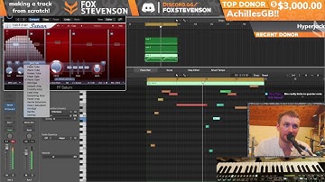 Making a Dubstep drop from scratch - Fox Stevenson Production Stream [Part 5]