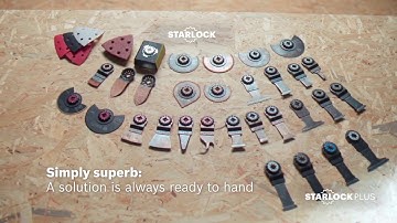 Bosch GOP Professional Starlock Multi-tool range