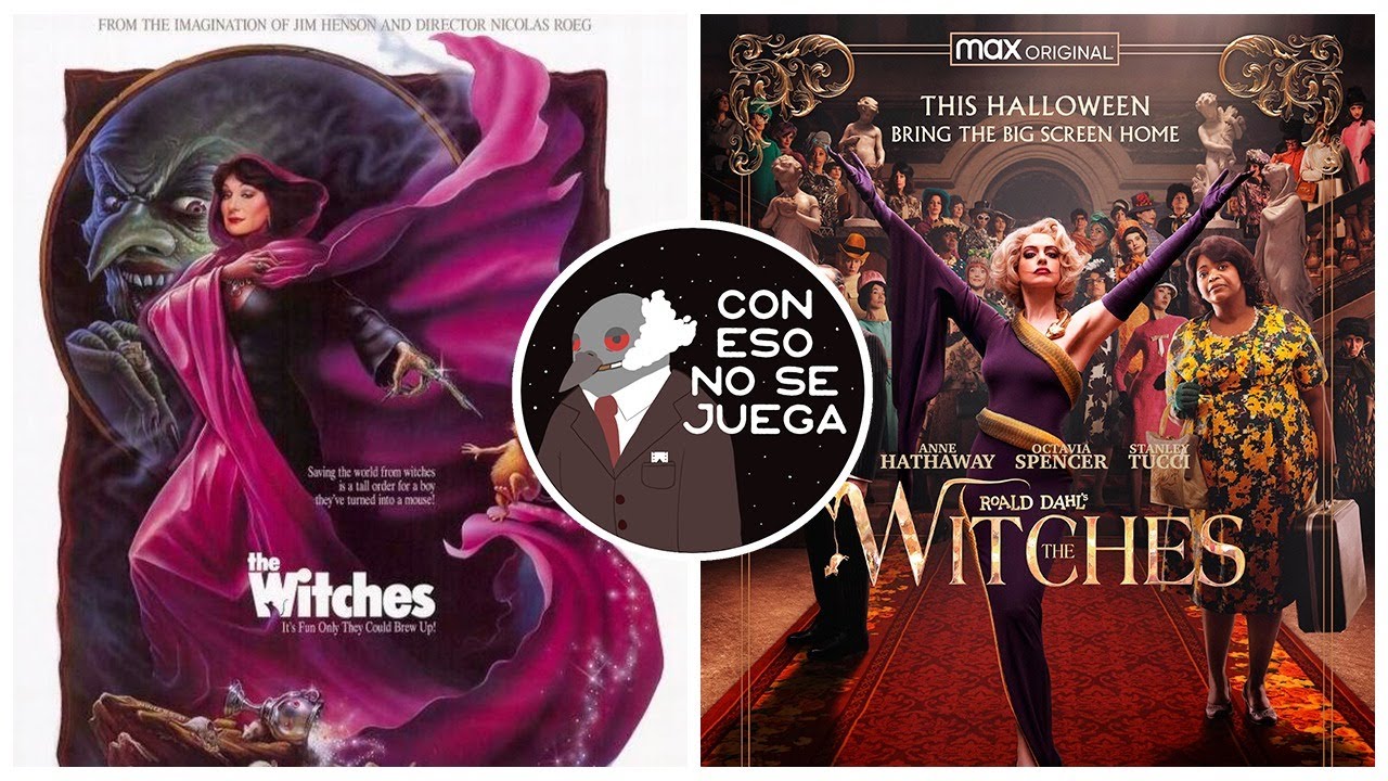 De ratones y brujas The Witches, 1990 y 2020 YouTube