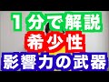 【1分解説】品薄状態が意図的に作られているとしたら【希少性】