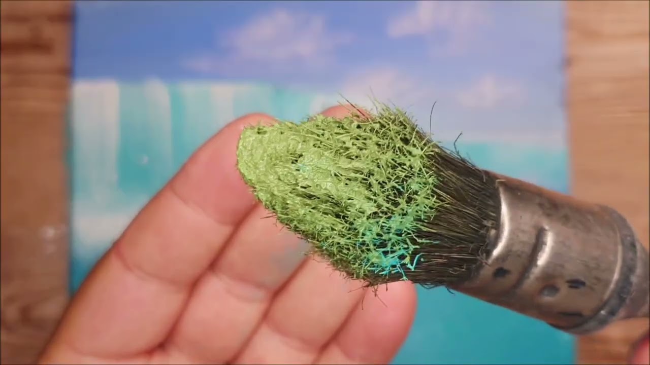 KING ART     WATERFALL   N 1024  PAINTING TUTORIAL