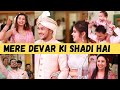 Mere devar ki shadi hai  lo chali mai  best groom entry  kunal weds shivani  tilakpure wedding