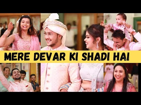 Mere Devar Ki Shadi Hai  Lo Chali Mai  Best Groom Entry  Kunal Weds Shivani  Tilakpure Wedding