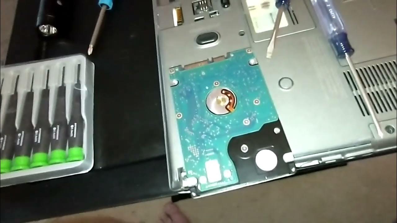 brændt for mig Melankoli Upgrade Laptop to SSD || Dell Latitude d630 || How-to Replace Hard Drive ||  Tech || Nervous Nick - YouTube