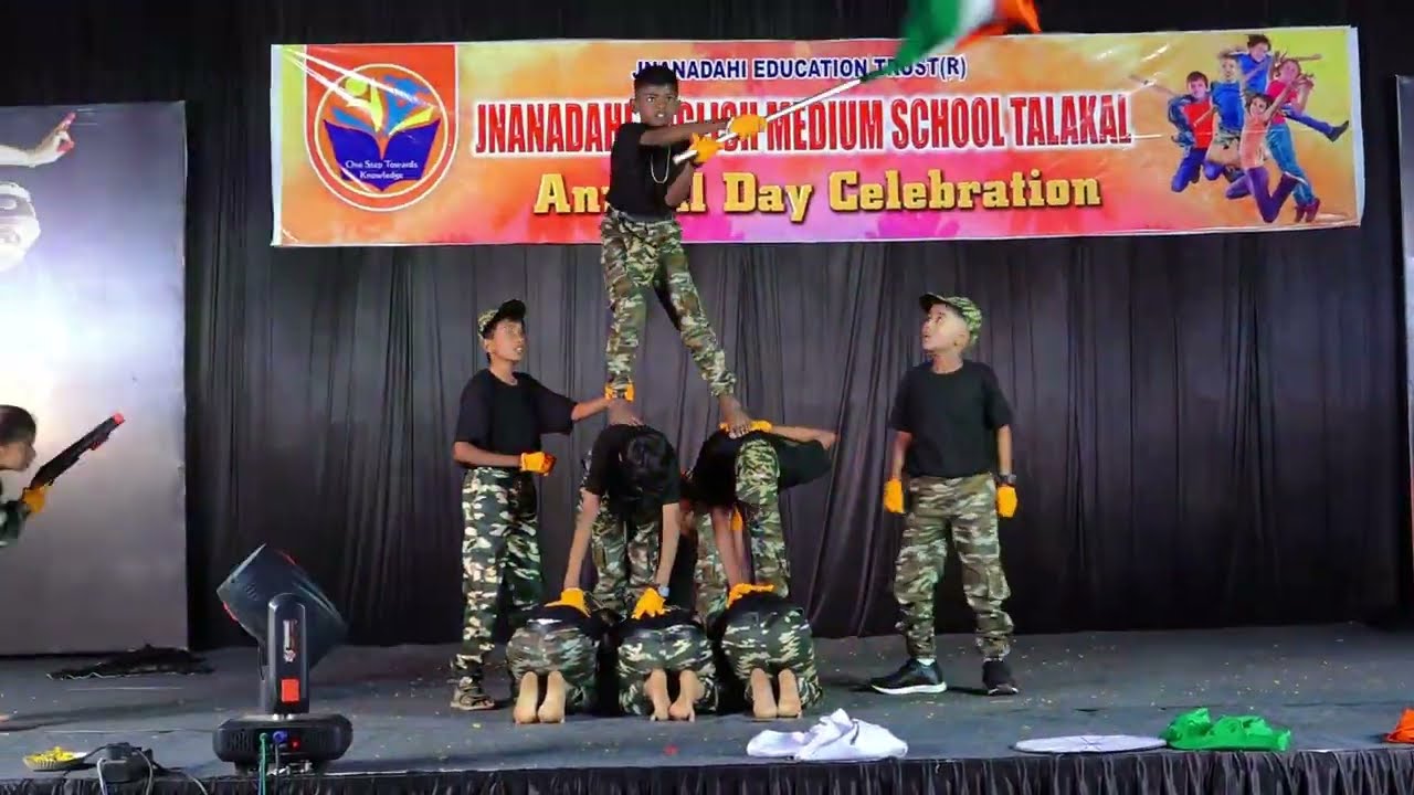 Operation Sindhoor theme dance | #patriotism #childrensongs #hindisong #talakal #koppal #trending