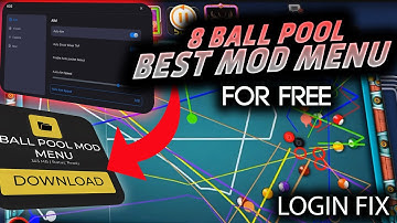 8 Ball Pool Mod Menu 2025 🔥 THE BEST MOD MENU ( aim cheat & Draw Pocket) No Root For Free
