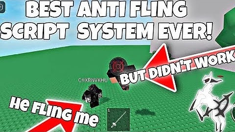 BEST ANTI FLING SCRIPT SYSTEM EVER! | ARCEUS X • DELTA • FLUXUS • HYDROGEN