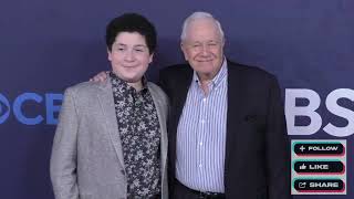 Sam Anderson and Aaron Harris at the 2026 CBS Fest At Paramount Studios in Los Angeles