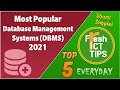 Top 5 best database management dbms software 2021