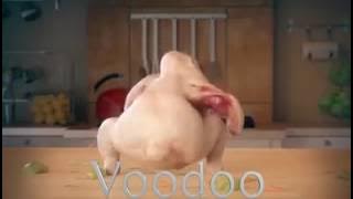 Goyang ayam potong
