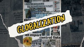 ACTIVITY 1: GLOBALIZATION 