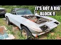 427/4 SPEED CORVETTE UP ON BLOCKS FOR 40 YEARS! DID I BUY IT?